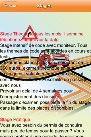 Auto école du marché screenshot 4