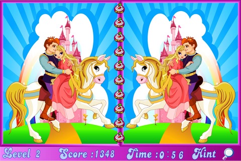 Princess 10 Differences Game screenshot 3