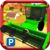 3D Farm Harvester Parking Simulator PRO