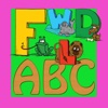 ABC Alphabet Animals Vocabulary Puzzles For Kids