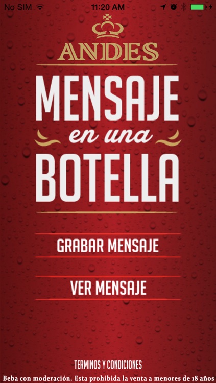 Andes Botella App