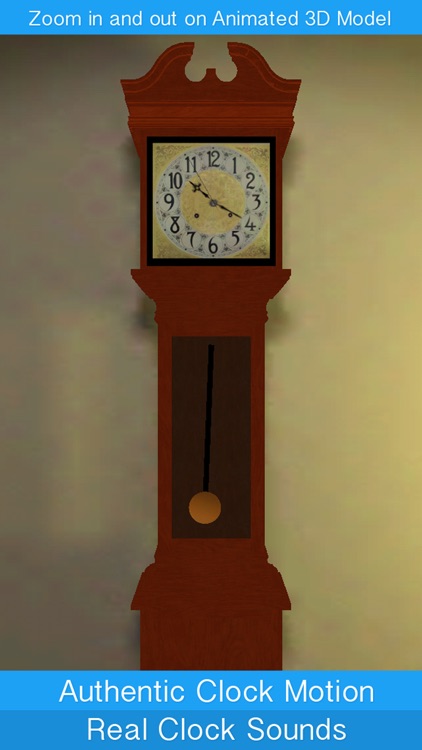 Grand Clock - Chiming Grandfather Clock screenshot-0