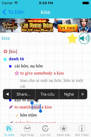 Từ điển Anh Việt (TygonDict) screenshot 2