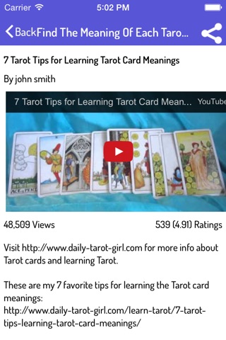 Tarot Guide screenshot 4