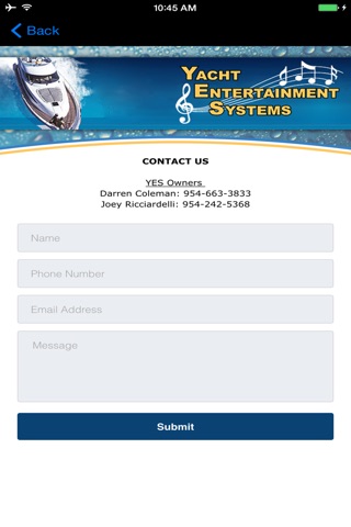 Yacht Entertainment Systems screenshot 2