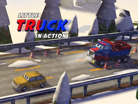 A Little Truck in Action Free: 3D Camion Driving Game with Funny Cars for Kidsのおすすめ画像1