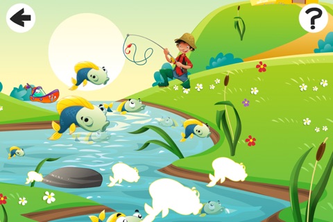 A Fish-er-man-s Learn-ing Game For Small Kid-s: Teach-ing Sort-ing and Puzzle with animal-s screenshot 3