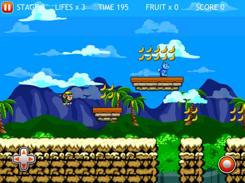 Super Monkey Dash HD - Go Bananas! screenshot 2