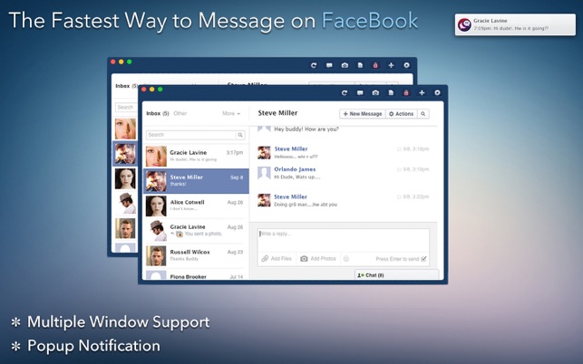 MessagePro for Facebook(圖1)-速報App