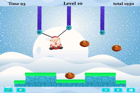 Hungry Santas – Swing to Eat the Cookies Free screenshot 4