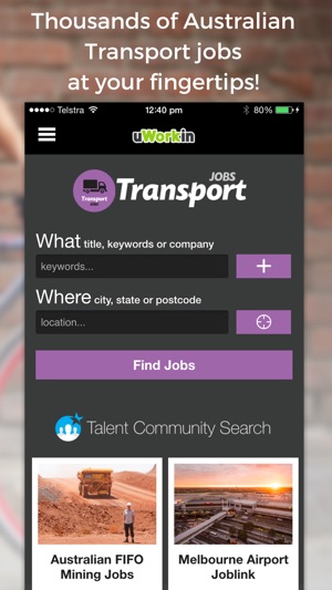 Transport & Driver Jobs