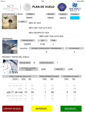 Plan de Vuelo SENEAM screenshot 3