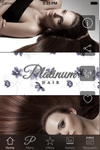 Platinum Hair Design screenshot 2