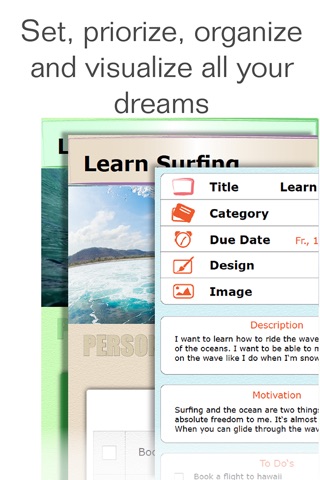 DreamCloud Lite – Goal Setting, Vision Board & Task List screenshot 3