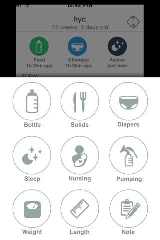 Baby Diary - Record baby's activity & make plan screenshot 3