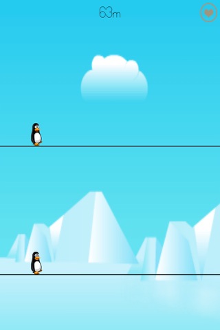 Penguin Jump Club - A Cute Animal Snowball Avoider Pro screenshot 2