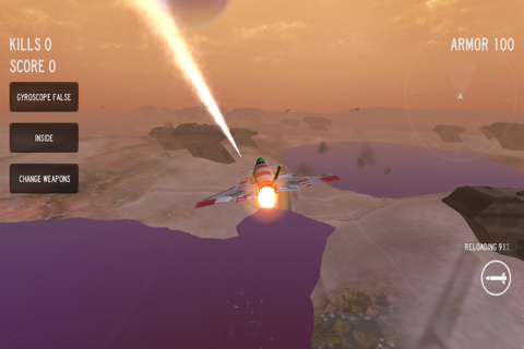 Mars Sky Attack 3D - skyforce 2015 screenshot 4