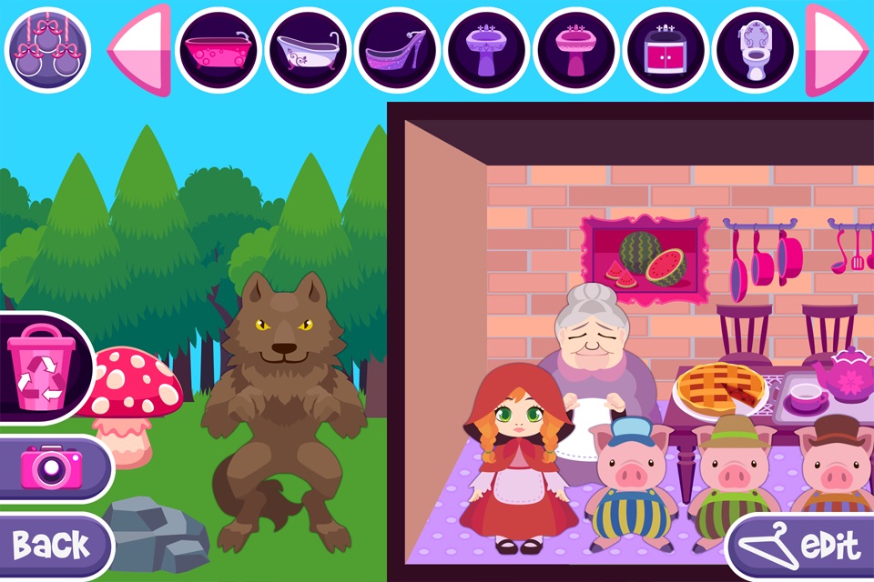 My Fairy Tale - Doll House & Princess Story Maker screenshot 4