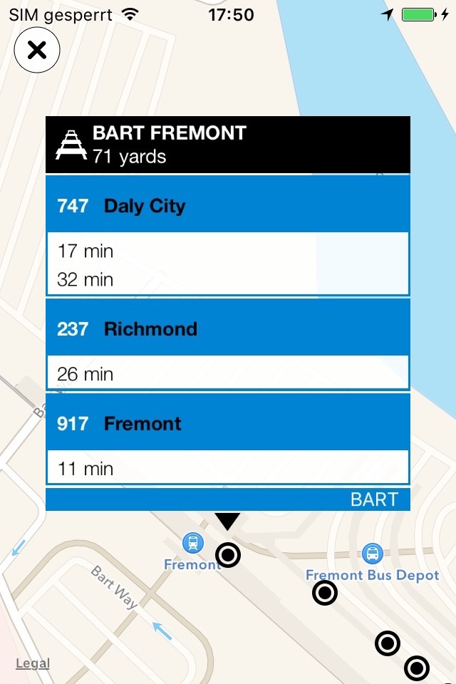 Departures SF Bay screenshot 4
