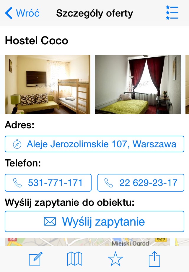 Noclegi, Hotele w Polsce screenshot 3