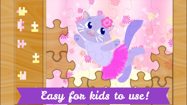 Ballerina Puzzles for Kids - Ballet Stars Jigsaw Games for Little Girls