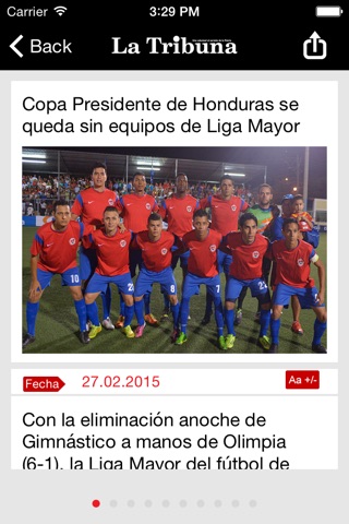 Diario La Tribuna screenshot 3