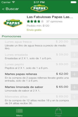 La Fabulosas Papas a Domicilio screenshot 3