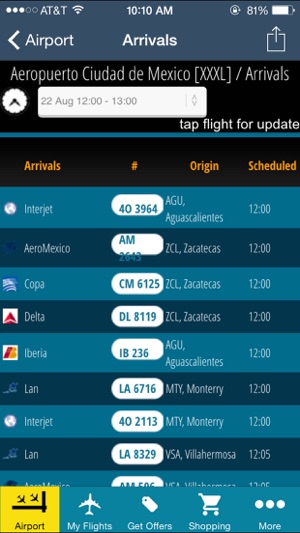 Mexico City Airport (MEX) Flight Tracker MEX(圖3)-速報App