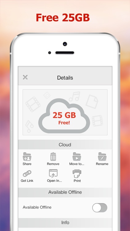 Gavitex for iPhone – Easy Cloud Disk to Store, Sync and Share Your Files