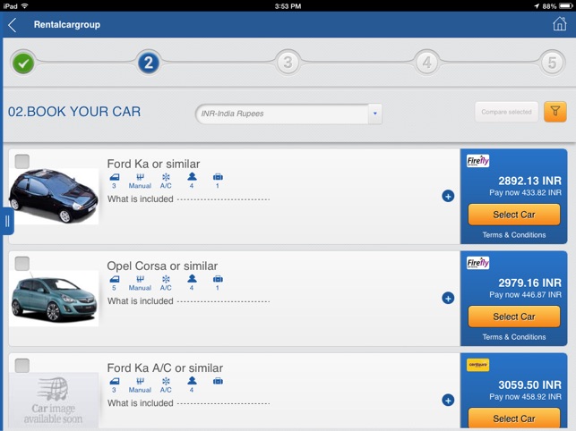 RentalCarGroup for iPad(圖4)-速報App