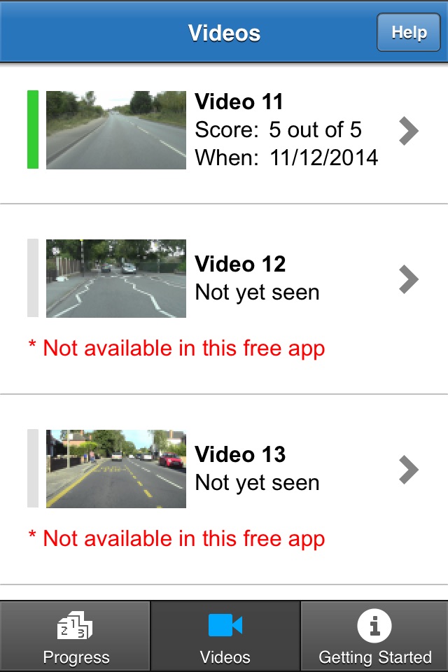 Driving Theory 4 All - Hazard Perception Videos Vol 3 for UK Driving Theory Test - Free screenshot 3