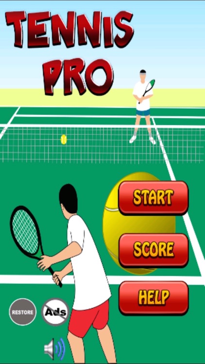 Tennis Pro : Hit and Stick