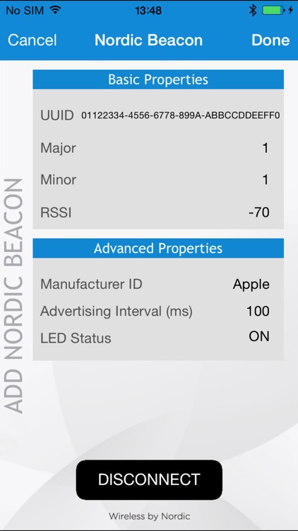 nRF Beacons screenshot-3