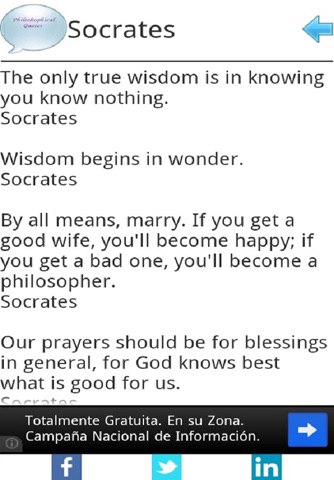 Philosophical Quotes screenshot 3