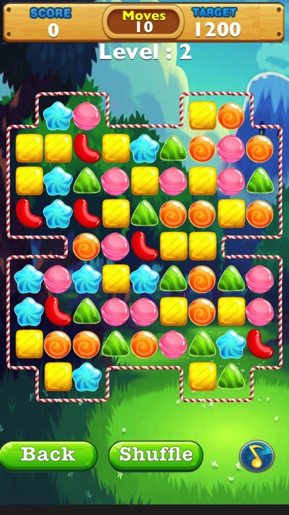 Sweet Crush Star-Match 3 Story Mania, Clash Pop and Dash the Yummy Gummy with Friends - A Top Free Game! screenshot-3