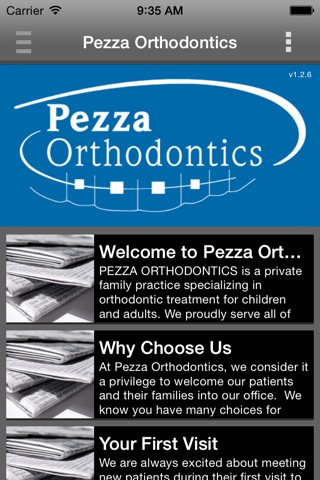 Pezza Orthodontics screenshot 3