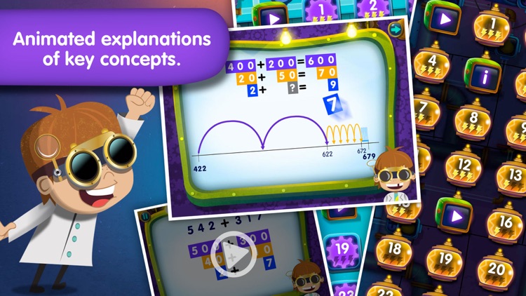 Electric Sums - Lumio Addition & Subtraction screenshot-3