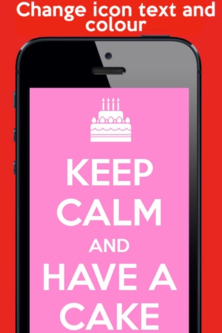 Keep Calm Poster Generator screenshot 2