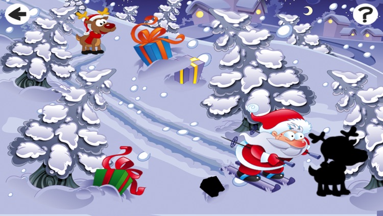 Christmas Puzzle For Small Kids: Tricky Game With Santa-Claus and Snow-Man screenshot-4