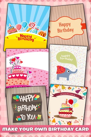 Birthday Card Maker - Free Birthday Cards screenshot 2