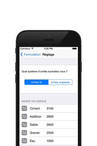 Formulation Béton screenshot 3