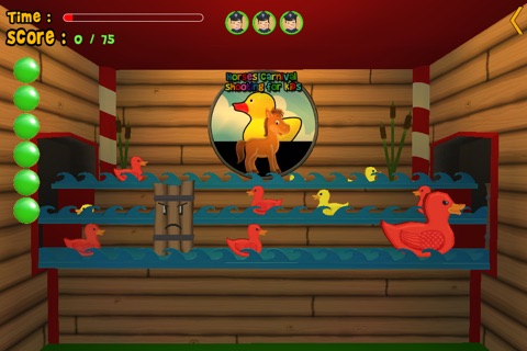 horses carnival shooting for kids - without advertising screenshot 3