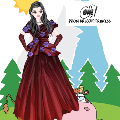 Prom dress up princess games for girls iOS App