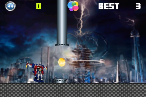 Metallic Mech Maze - Iron Robot Jumping Survival Game Free screenshot 3