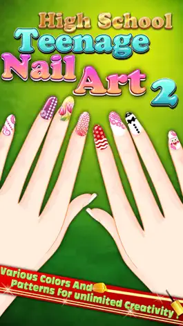 Game screenshot High School Teenage Nail Art Christmas party hack