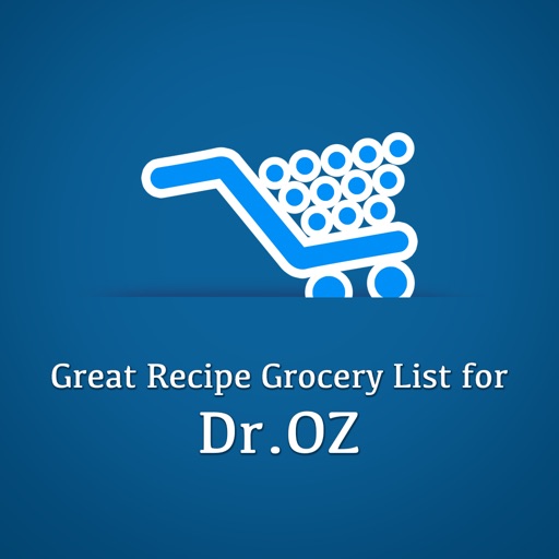 Great Recipe Grocery List for Dr.OZ HD- A Perfect Diet Grocery List for Heathy Fitness icon
