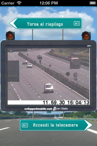 Video Telecamere strade ed autostrade screenshot 2