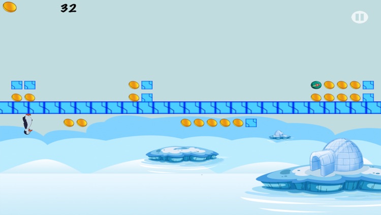 A Penguin Ice-Cube Run FREE - The Puzzle Club Runner Game