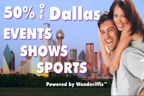 50% Off Dallas & Fort Worth Shows, Events, Attractions, & Sports Guide by Wonderiffic ® screenshot 2