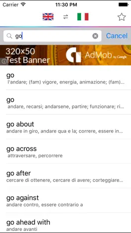 Game screenshot Italian English Dictionary Free mod apk